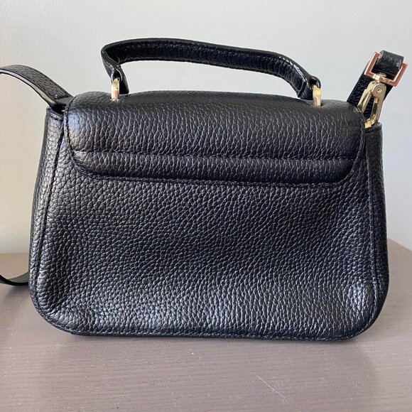 KATE SPADE Alexya Mini Black Pebbled Leather Crossbody Bag - Picture 6 of 14